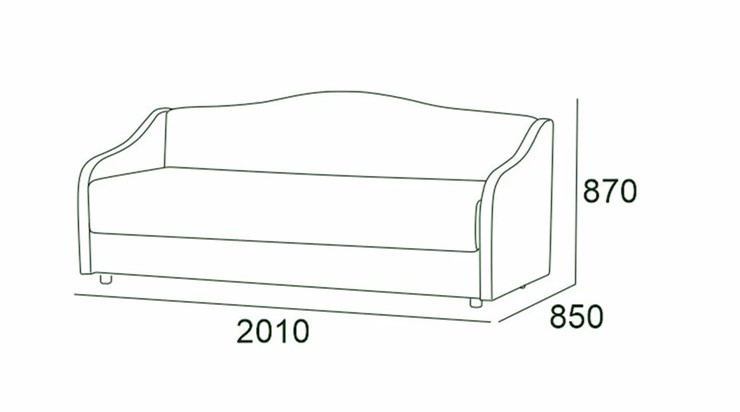 Прямой диван Либерти 1 БД в Липецке - изображение 17