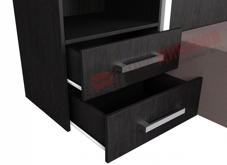 Диван Кровать-трансформер Smart (ШЛ+КД 1400+ШП), 2 шкафа, без подлокотников в Липецке - изображение 3
