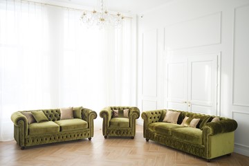Прямой диван Честер 2М (седафлекс) в Липецке - предосмотр 3