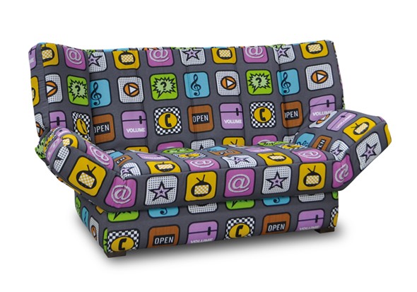 Прямой диван София Люкс пружинный блок в Липецке - изображение