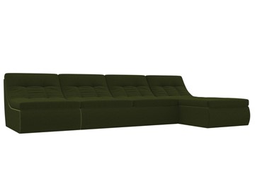 Модульный угловой диван Холидей, Зеленый (микровельвет) в Липецке
