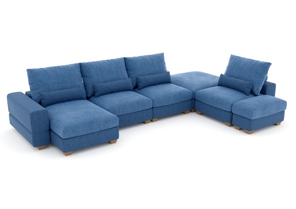 Модульный диван V-10-M, НПБ в Липецке - изображение