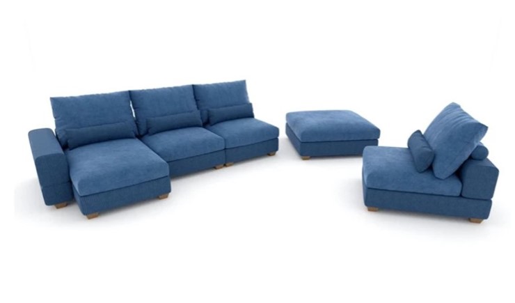 Модульный диван V-10-M, НПБ в Липецке - изображение 3