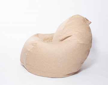 Кресло-мешок Макси, рогожка, 150х100, песочное в Липецке - предосмотр 2