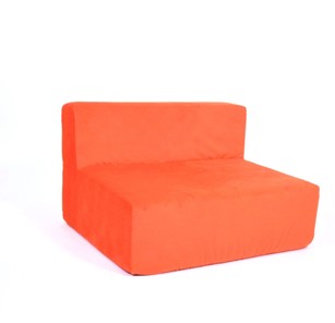 Кресло бескаркасное Тетрис 100х80х60, оранжевое в Липецке