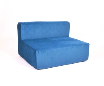Кресло бескаркасное Тетрис 100х80х60, синий в Липецке