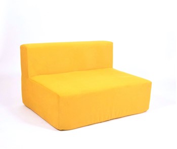 Кресло бескаркасное Тетрис 100х80х60, желтое в Липецке