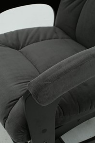 Кресло-качалка Леон маятниковая, ткань AMIGo графит 29-Т-ГР в Липецке - предосмотр 1
