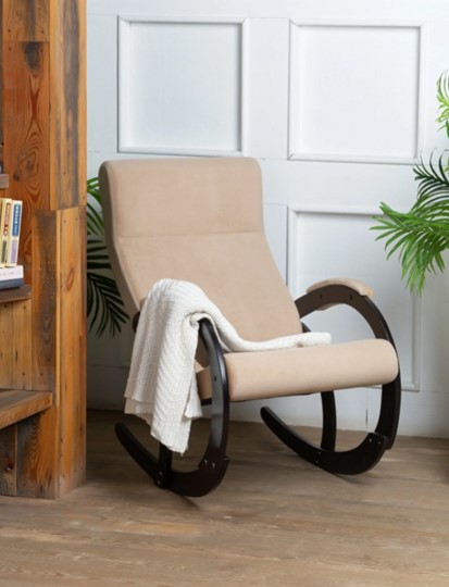 Кресло-качалка Корсика, ткань Amigo Beige 34-Т-AB в Липецке - изображение 7