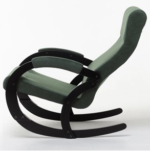 Кресло-качалка в гостиную Корсика, ткань Amigo Green 34-Т-AG в Липецке - предосмотр 1