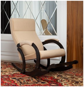 Кресло-качалка в гостиную Марсель, ткань Amigo Beige 33-Т-AB в Липецке - предосмотр 6