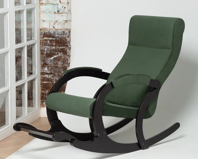 Кресло-качалка Марсель, ткань Amigo Green 33-Т-AG в Липецке - изображение 3
