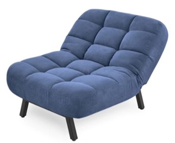 Мягкое кресло Абри опора металл (синий) в Липецке - предосмотр 3