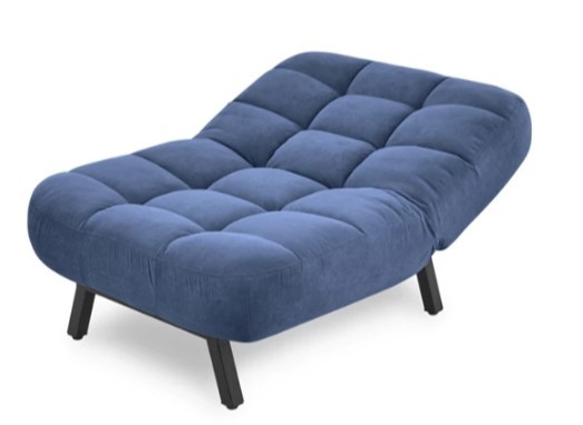 Мягкое кресло Абри опора металл (синий) в Липецке - изображение 5