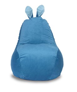 Кресло Зайка (короткие уши), синий в Липецке