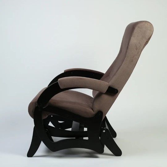 Кресло-качалка Амелия, ткань кофе с молоком 35-Т-КМ в Липецке - изображение 1