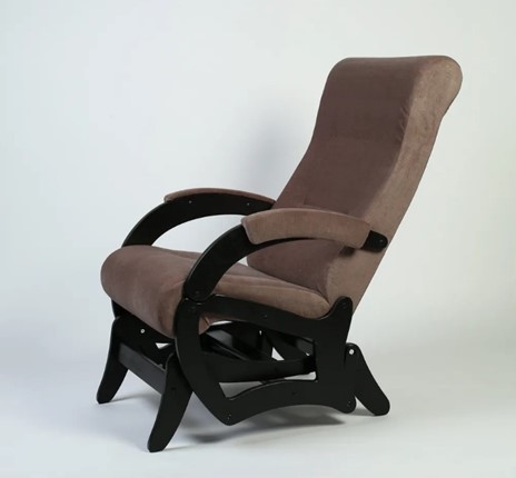 Кресло-качалка Амелия, ткань кофе с молоком 35-Т-КМ в Липецке - изображение