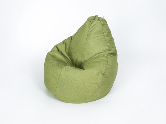 Кресло-мешок Хоум среднее, оливковый в Липецке - изображение
