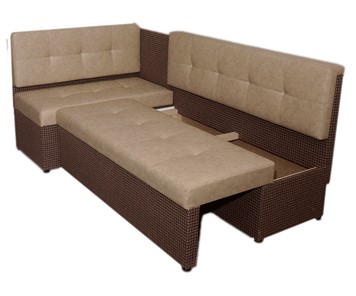 Кухонный угловой диван Нео КМ3 с механизмом 2000х1460 в Липецке - предосмотр 7