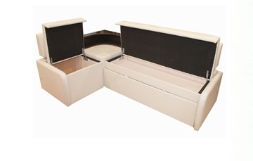Кухонный угловой диван Модерн 3 со спальным местом и двумя коробами в Липецке - предосмотр 1