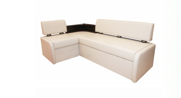 Кухонный угловой диван Модерн 3 со спальным местом и двумя коробами в Липецке - изображение