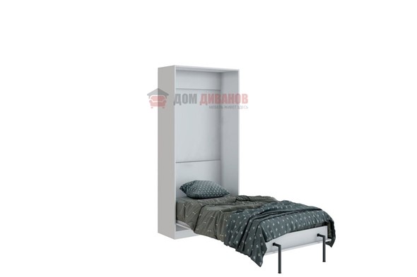 Кровать-шкаф Велена 1, 800х2000, цвет белый в Липецке - изображение