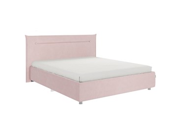 Кровать Альба 1.6, нежно-розовый (велюр) в Липецке