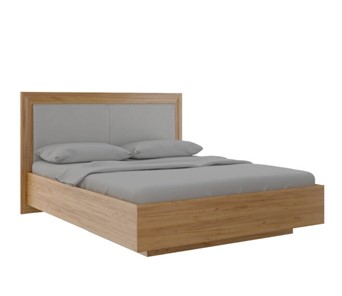 Кровать в спальню с подъемным механизмом Глэдис М33 (Дуб золотой) в Липецке