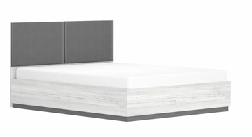 Кровать с подъемным механизмом двуспальная Винтер-16, винтерберг/темно-серый/спейс графит в Липецке