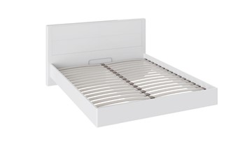 Кровать двуспальная Наоми 1600, цвет Белый глянец СМ-208.01.01 в Липецке