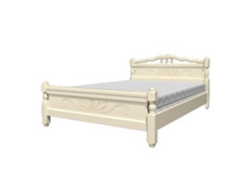 Спальная кровать Карина-5 (Слоновая кость) 90х200 в Липецке