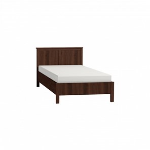 Спальная кровать Sherlock 45 + 5.1 Основание с гибкими ламелями металл 900, Орех шоколадный в Липецке - предосмотр