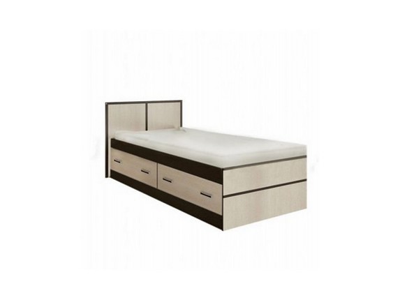 Кровать односпальная Сакура 900 с ящиками в Липецке - изображение