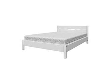 Кровать 1-спальная Вероника-5 (Белый Античный) 90х200 в Липецке