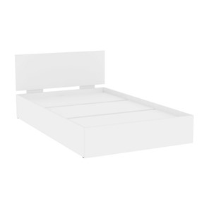 Спальная кровать Алиса (L10) Белый, с основанием в Липецке
