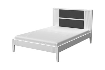 Кровать 1.5-спальная Бетти из массива сосны (Белый Античный) 140х200 в Липецке