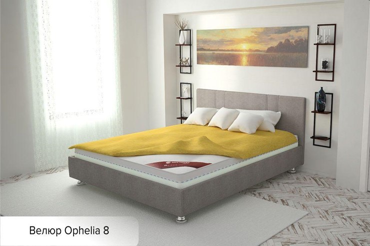 Кровать полутороспальная Вена 140х200 (с основанием) в Липецке - изображение 2