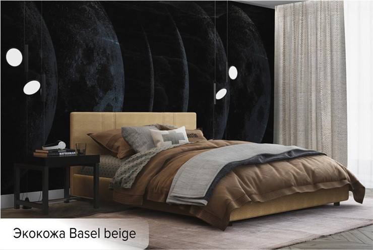 Кровать полутороспальная Вена 140х200 (с основанием) в Липецке - изображение 5