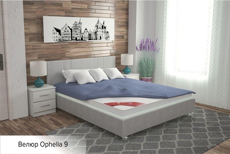 Кровать полутороспальная Вена 140х200 (с основанием) в Липецке - изображение 6