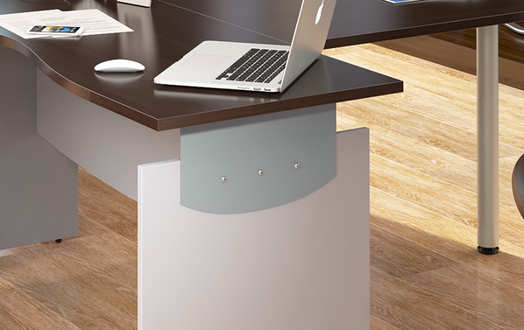 Офисный комплект мебели OFFIX-NEW для двух сотрудников и руководителя в Липецке - изображение 2
