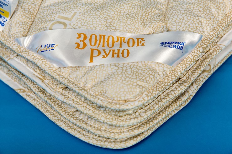Одеяло всесезонное полутороспальное Золотое Руно в Липецке - изображение 1