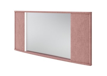Зеркало прямоугольное Vittoria с подсветкой, Рогожка (Levis 62 Розовый) в Липецке