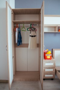 Детский двухдверный шкаф Остин М02 в Липецке - предосмотр 3