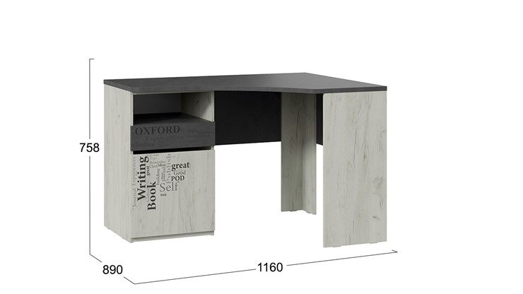 Детский угловой стол Оксфорд-2 ТД-399.15.03 в Липецке - изображение 5