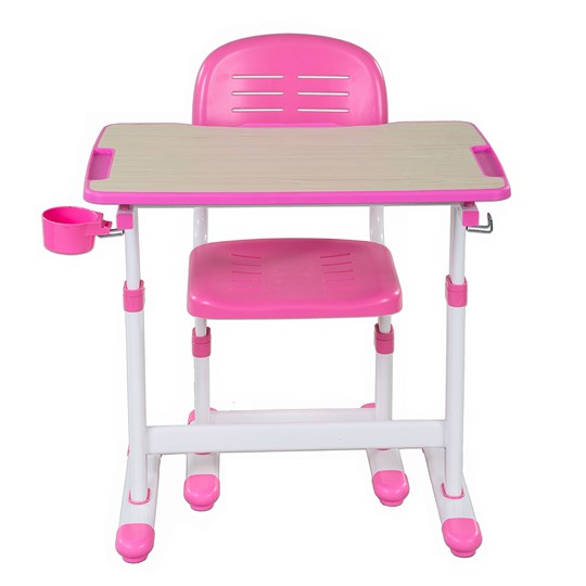 Растущая парта + стул Piccolino II Pink в Липецке - изображение 1