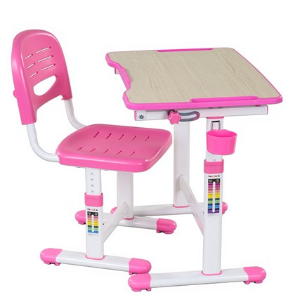 Растущая парта + стул Piccolino II Pink в Липецке - изображение