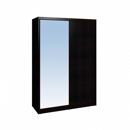 Шкаф 1600 Домашний Зеркало/ЛДСП, Венге в Липецке - изображение
