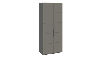 Шкаф Наоми с 2-мя дверями, цвет Фон серый, Джут  СМ-208.07.03 в Липецке