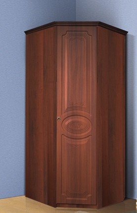 Угловой шкаф Ивушка-5, цвет Итальянский орех в Липецке - изображение