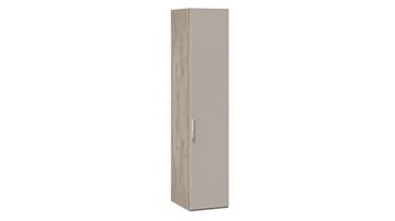 Шкаф для белья Эмбер СМ-348.07.001 (Баттл Рок/Серый глянец) в Липецке